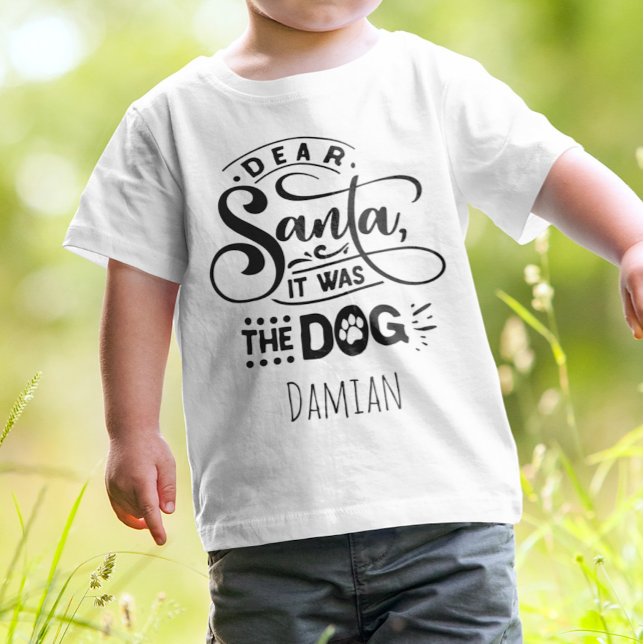 Det var Hund Namn T Shirt (Skapare uppladdad)