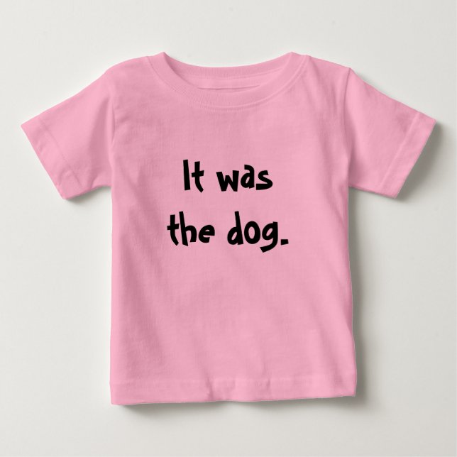 Det var hund. tee (Framsida)
