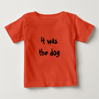 Det var hunden! t-shirt