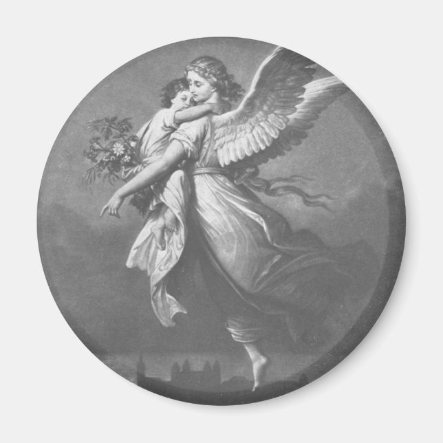 "Det var ingen ängel som besökte grönten." Magnet (Framsidan)