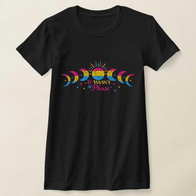 Det var ingen Phase Pansexual T Shirt (Laydown)