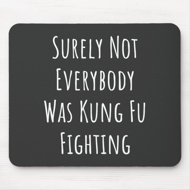 Det var inte alla som kämpade mot Kung fu Musmatta (Framsidan)