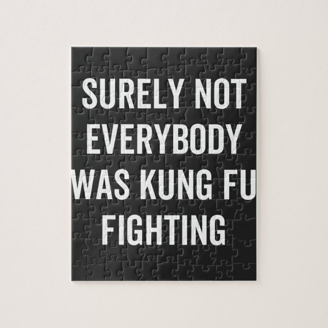 Det var inte alla som kämpade mot Kung fu Pussel (Vertikal)