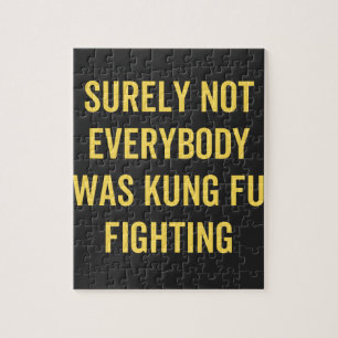 Det var inte alla som kämpade mot Kung fu Pussel