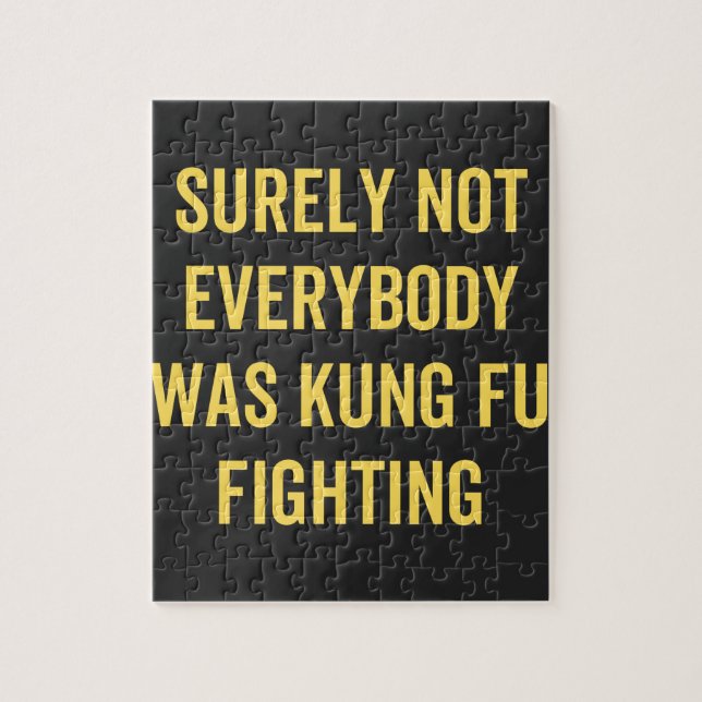 Det var inte alla som kämpade mot Kung fu Pussel (Vertikal)
