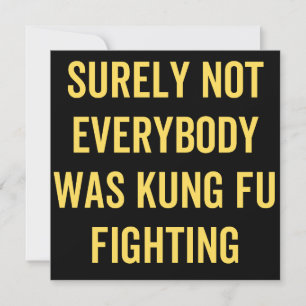 Det var inte alla som kämpade mot Kung fu Spara Datumet