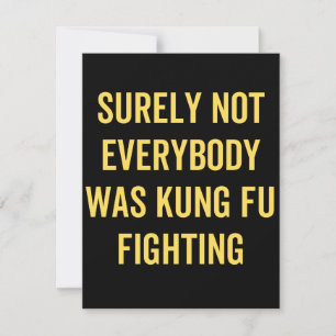 Det var inte alla som kämpade mot Kung fu Spara Datumet