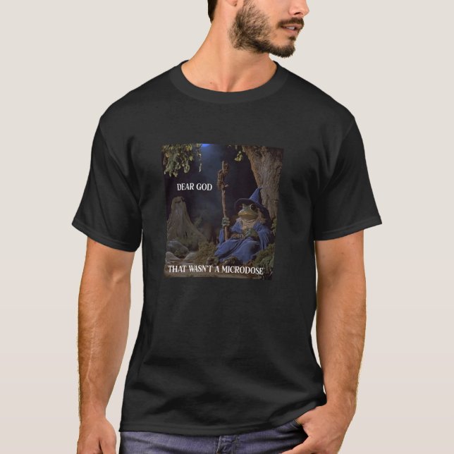 Det Var Inte En Mikrodos T Shirt (Framsida)