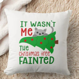 Det var inte jag som var den roliga julen i Träd Kudde