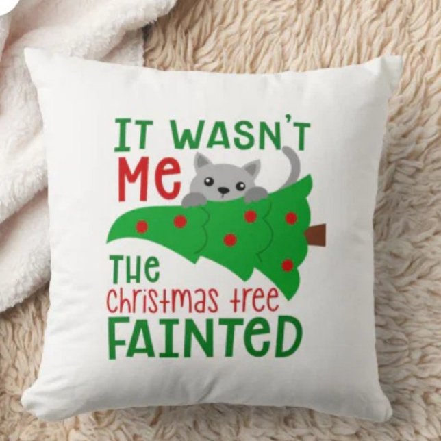 Det var inte jag som var den roliga julen i Träd Kudde (Skapare uppladdad)