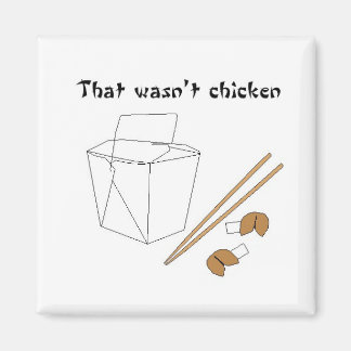 Det var inte kycklingmagnet magnet