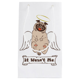Det var inte min ängel som pug roligt citat