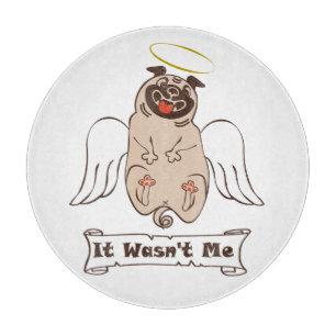 Det var inte min ängel som pug roligt citat