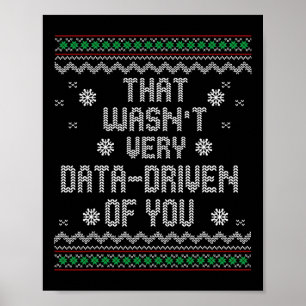 Det var inte särskilt data som drevs av dig på jul poster