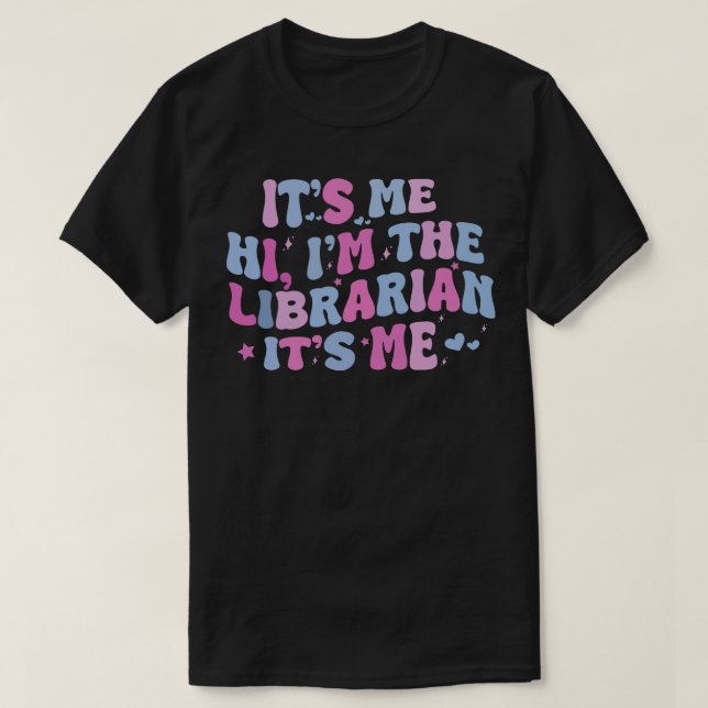 Det var jag som läste den bibliotekariska sommaren t shirt (Design framsida)