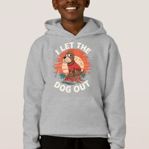 Det var jag som släppte ut hund t shirt
