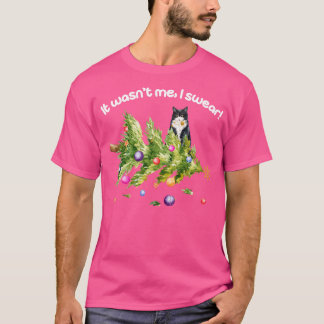 Det var jag som svär på en fin katt med Fallen Chr T Shirt