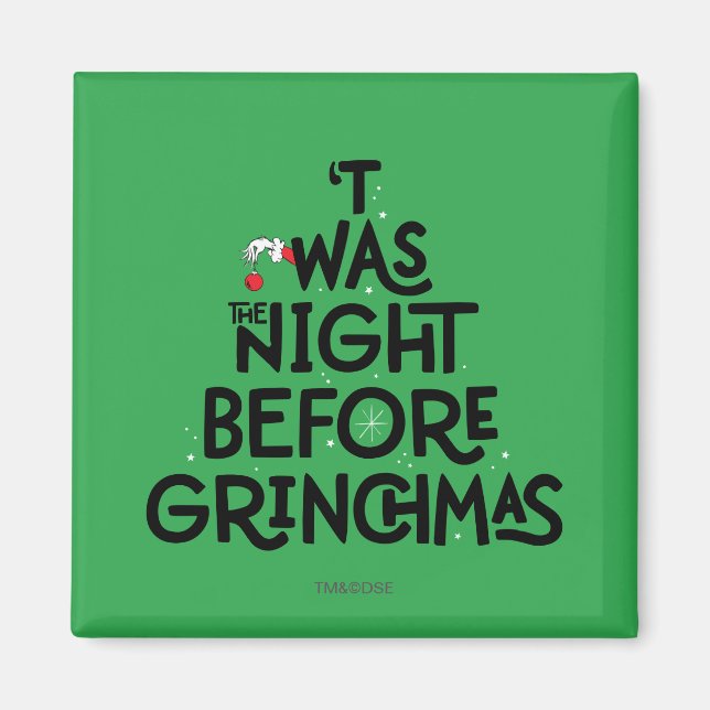 Det var julafton före Grinchmas Magnet (Framsidan)