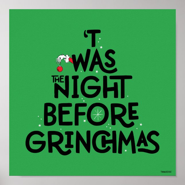 Det var julafton före Grinchmas Poster (Framsidan)
