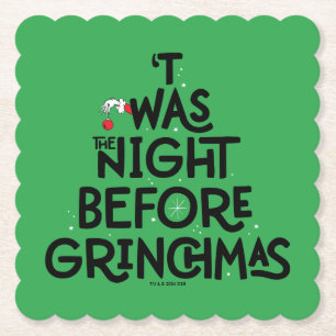 Det var julafton före Grinchmas Underlägg Papper