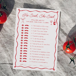 Det var mer Möhippa han sa att hon sa att spel Inbjudningar