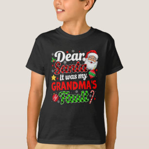 Det var min mormors misslyckade familj Julafton T Shirt