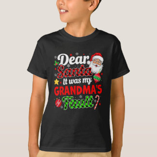 Det var min mormors misslyckade familj Julafton T Shirt