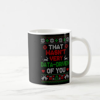 Det var mycket data som drev på dig till jul Julaf Kaffemugg