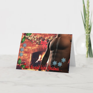 Det var natten före jul helgkort