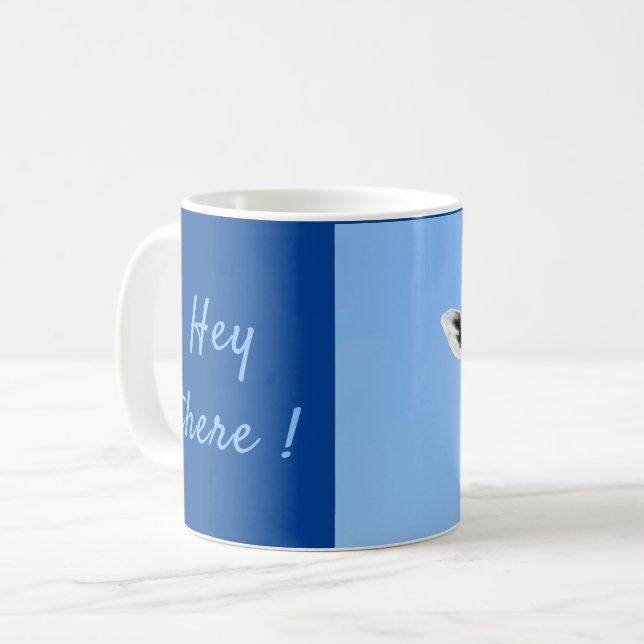 Det var roligt Giraffe-foto med text Kaffemugg (Framsida vänster)