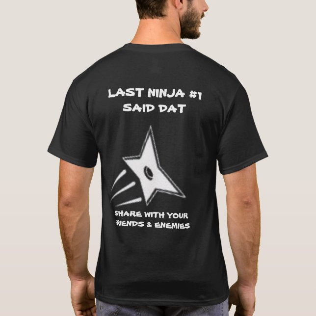 DET VAR ROLIGT VID TIDPUNKTERNA NU. T SHIRT (Baksida)