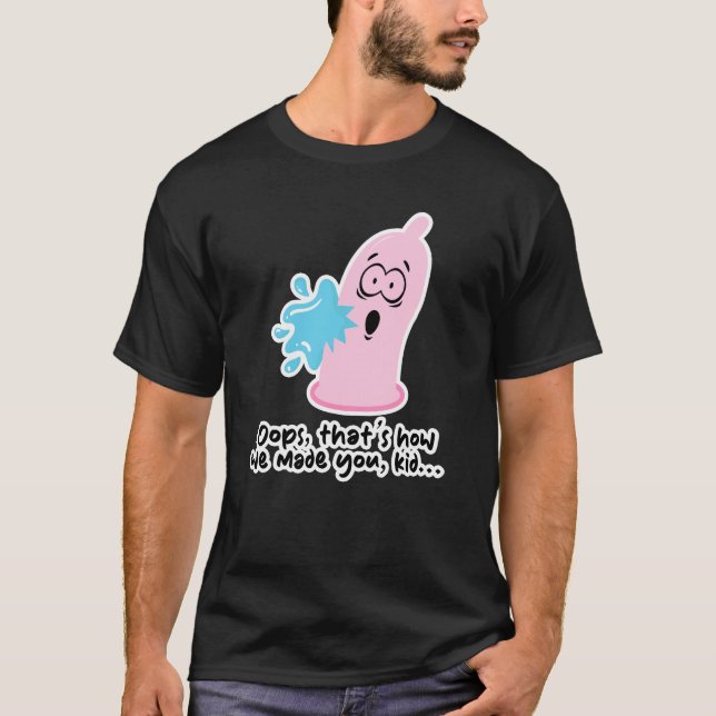 Det var så vi gjorde dig, grabben t shirt (Framsida)
