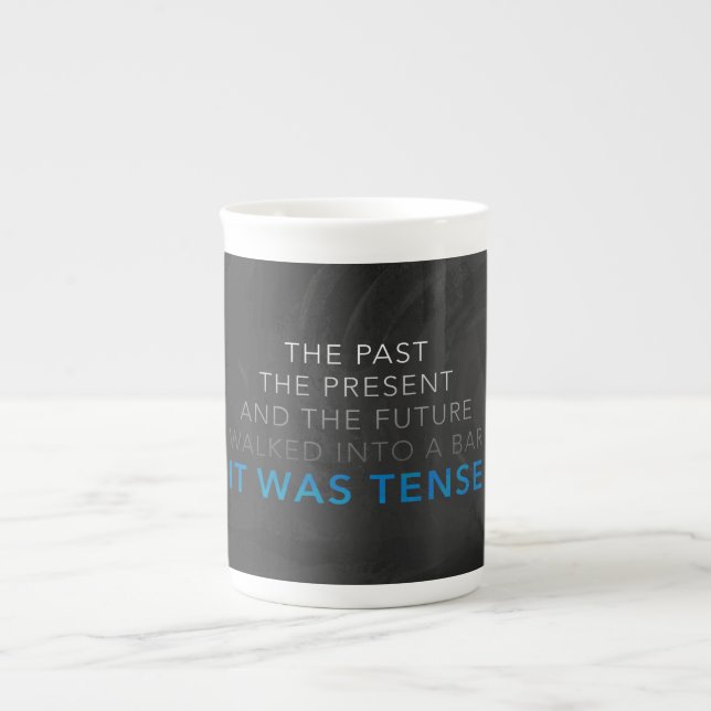 Det var Tense Benporslin Mugg (Framsidan)