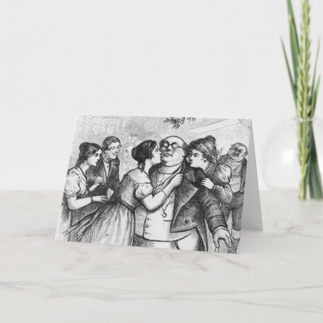 Det var trevligt att se Pickwick i sak Helgkort (Framsida)