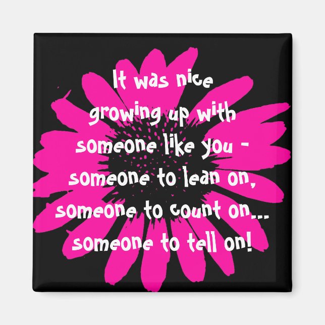 Det var trevligt... magnet (Framsidan)