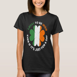 Det var tur att vara irländare även om det bara va t shirt