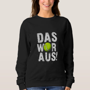 DET VAR UT! Tennis Humor T Shirt