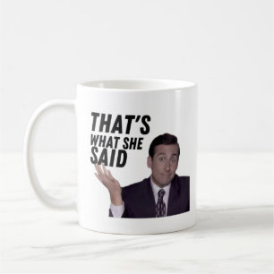 Det var vad hon sa (Michael) kaffe Mugg