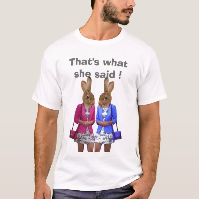 Det var vad hon sa tee (Framsida)