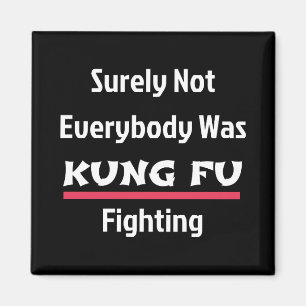 Det var väl inte alla som kämpade mot KUNG FU Magnet
