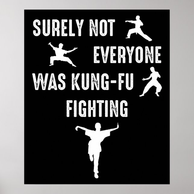 Det var väl inte alla som kämpade mot Kung-Fu Poster (Framsidan)