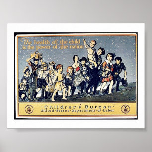 Det vård- av barnet är driva av nationen poster