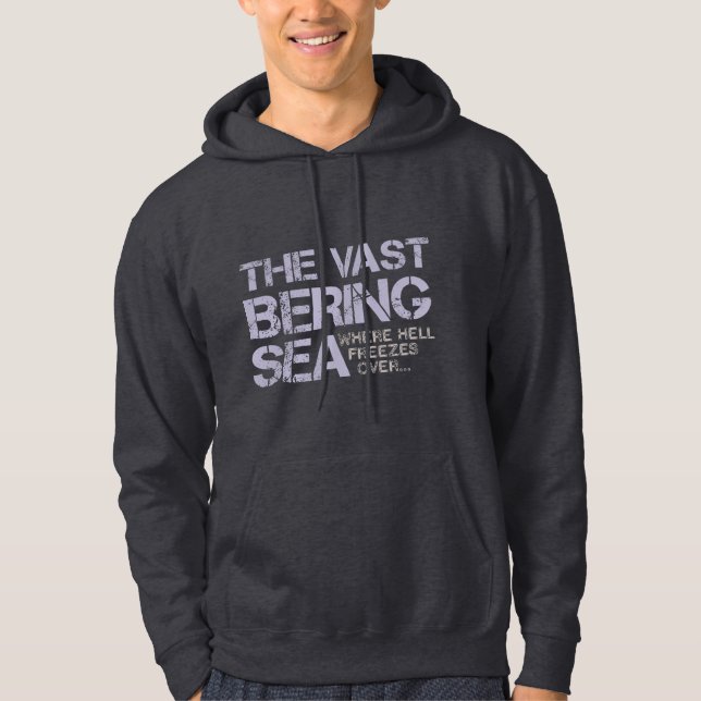 DET VAST BERING HAVET… SWEATSHIRT MED LUVA (Framsida)