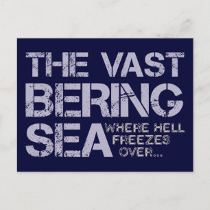 DET VAST BERINGSSJÖN.. VYKORT