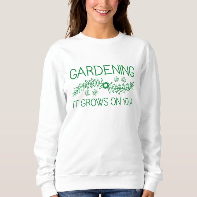  det växer på dig t shirt (Framsida)