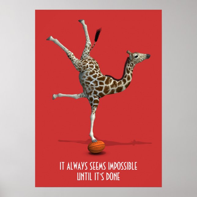 Det verkar alltid omöjligt tills det är färdigt Sl Poster (Framsidan)