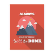 Det verkar alltid omöjligt tills det är gjort