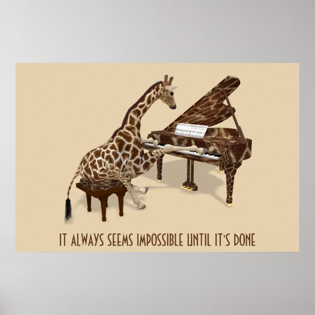 Det verkar alltid omöjligt tills det är klart poster (Framsidan)