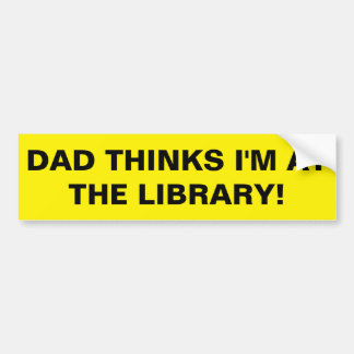 Det verkar som om du glömde om bibliotek! bildekal