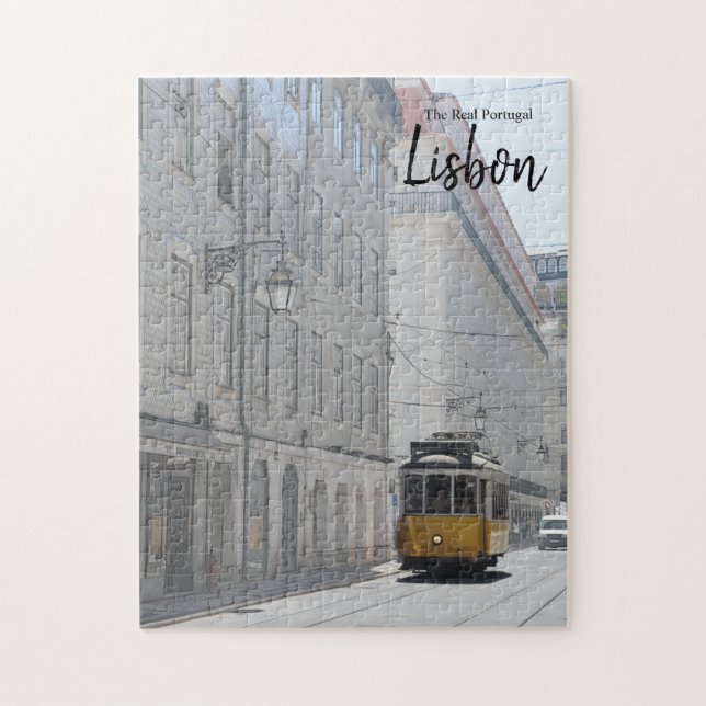 Det verkliga Portugal - Lissabon Pussel (Vertikal)